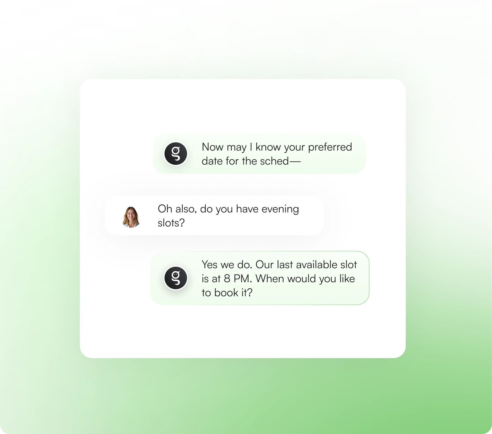 Handles interruptions